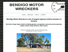 Tablet Screenshot of bendigowreckers.com
